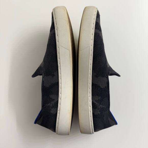 Rothy’s Original Slip On Sneakers Casual Washable Comfort Gray Camo Sz 7.5 - Picture 5 of 8